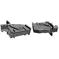 AMP Connectors - TE Connectivity 185879-3 ອຸປະກອນເສີມ 26W MQS COVER ASSY ແດງ