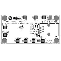 Analog Devices MAX17262XEVKIT# ການຈັດການແບດເຕີຣີ MAX17262 EVKIT ສໍາລັບ WLP ModelGauge m5 Fue