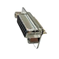 Adam Tech HDT44-SD-JS ຕໍ່ຕໍ່ D-Sub ຄວາມໜາແຮງສູງ CONN D-SUB HD RCPT 44P SLDR CUP