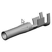 AMP Connectors - TE Connectivity 350415-1 (Cut Strip) ຕິດຕໍ່ CONTACT PIN 24-10AWG ຕັດສະຕຣິບ 100 ຊິ້ນ