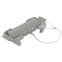 HARTING 11300245422 ຕົວເຊື່ອມພະລັງງານຫນັກ Han B ປົກປ້ອງດ້ວຍຝາປົກປ້ອງ Die Cast (ຝາງ່າຍ)