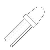 VCC 4361H3/5 ໄຟ LED ຫຼາຍສີ AMBER/GREEN 2.1V