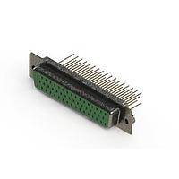 EDAC 628-M50-623-GN2 ຕົວເຊື່ອມ D-Sub - ຕົວເຊື່ອມ D-Sub ປະເພດຄວາມໜາແຮງມາດຕະຖານ ແບບຕັ້ງຕົວຢ່າງຕັດຈັດ