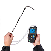 Chauvin Arnoux C.A 1550 Micromanometer ກັບ Pitot Tube Kit (±2.450Pa; 0.1Pa; ±0.5%)