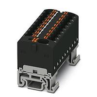 PHOENIX CONTACT 1047448 ບລັອກຕິມເນີລະບົບ DIN Rail Terminal Blocks PTFIX 4/18X1 5-NS15A BK