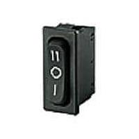 Marquardt Switches Inc 1838.1502 ສະຫນັບສະຫນູນ Rocker 6A 125VAC SPDT ON-OFF-ON, QC