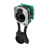 NEUTRIK NE8FDP-TOP XLR CAT5 D PCB Panel Mnt Rcpt Nickel TOP