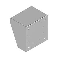 Banner Engineering SMBWSQ120 ຂາຍອຸປະກອນສະນີເຊີ Sensor Hardware Bracket Shroud Q120; 16 Gauge 304 SS; Hardware Packet 5 x M4 x 0.7 x 12 PPHMS-SS 5 x M4 ITLW-SS