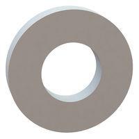 Essentra Components 17W09902 ວັຊເຊີແບບແກ້ວ, .485 ພື້ນທີ່ພາຍໃນ, 1.003 ພື້ນທີ່ພາຍນອກ, .173 ຄວາມຫນາ, ທຳມະຊາດ, ໄນລອນ