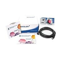 Basler 107223 ກ້ອງວິດີໂອ (ກ້ອງວິດີໂອປິດ) ກ້ອງວິດີໂອ, ໂປຣແກຣມສໍາລັບການມອງຜ່ານແມ່ນ້ຳ, ສາຍ USB 3.0, ຄູ່ມືການຕິດຕັ້ງໄວ