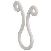 Essentra Components KL-450 ຕິດຕັ້ງກັນຫນັກ Twist Lock Clip Curly Lock, ທຳມະຊາດ, ຍອດຖືກ .40 ໃນ-.50 ໃນ