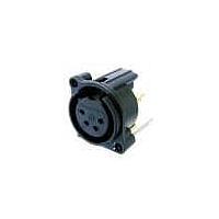 NEUTRIK NC4FAV-0 ຮອບຮວມ 4P ຜູ້ຍິງ PCB ບໍ່ມີການລັດ