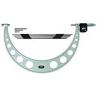 MITUTOYO 340-521 ນອກ Micrometer Digimatic ກັບ anvils interchangeable