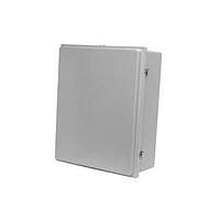Hammond Manufacturing PJ12126RTW ກ່ອງຕໍ່ສາຍ N4X J Box ກອງບັດສູງມີປ່ອງຫນ້າຕ່າງ Twist Latch 12.13 x 12.13 x 6.13"-Fiber Poly