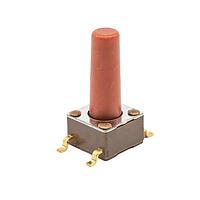 E-Switch TL3301DF260RG ສະວິດຊ໌ທາກຕາຍ SMT TACT, 50mA 12VDC, SPST-NO Off-(On), ຕິດຕັ້ງພາຍນອກຮູບຮ່າງຮູບປາກນົກ