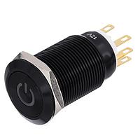 Bulgin MPI005P28LABL12 ສະຫນັບສະຫນູນຕ່າງໄຟຟ້າຕ້ານການທຳລາຍ 19mm ອະລູມິນິມຕ້ານການທຳລາຍ Switch