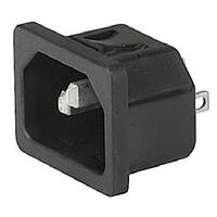 Schurter 6100.4112 ປາກເຂົ້າ 6100 APPLIANCE INLET 10A 70