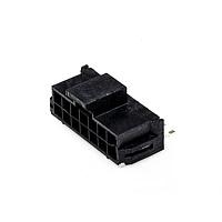 Molex 105405-1214 Power Nano Fit SMT R/A HDR 2X7 Blk 15u'G