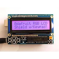 Adafruit 716 ຈໍປ້ອງກັນ Display Shields 16x2 Character RGB LCD Positive Display