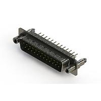 EDAC 627-M25-320-GT6 ຕົວເຊື່ອມ D-Sub - ຕົວເຊື່ອມ D-Sub ຄວາມໜາ້ຄວາມຖືກມາດຕະຖານ ແບບຕັ້ງຕົວແບບຕັດກະເປົາ