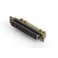 EDAC 630-21W4640-4N2 ຕູ້ຕິດຕໍ່ D-Sub ປະສົມມຸມຂວາ ຕູ້ຕິດຕໍ່ພະລັງງານ Combo D-Sub