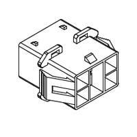 Molex 35150-0619 ກອງປະກອບ Plug Housing VersaBlade Hybd Plg Hsg w/MntEars 6Ckt