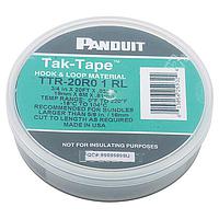 Panduit TTR-20R0 ສາຍຜັກກັບຫຼັກ Hook and Loop, ເຄື່ອງມົດ Hook and Loop, ຮູບແບບຕ່ຳ, 20'L (6