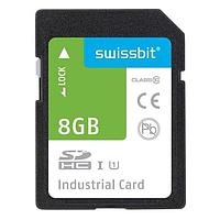 Swissbit SFSD8192L3BM1TO-I-GE-2DP-STD ບັດ SD ອຸດສາຫະກຳ ບັດ SD S-46, 8 GB, PSLC Flash, -40C ຫາ +85C