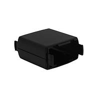 PacTec 115126-501-000 CN-RS ກອງປົກຄຸມຕໍ່ເຊື່ອມ 2.3x1.6x0.9" ກອງຮັບສີດຳ
