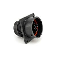 Amphenol SINE Systems RTS018N103P03 ຕົວເຊື່ອມຕໍ່ປະກອບ, ຂອງຮູບສີ່ແຂນ, 13 (10+3 COAX) ຕຳແໜ່ງ, ຜູ້ຊາຍ, ຂະໜາດເປົາ 18, ມີຢາງຊິລິໂຄນ