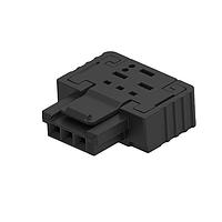 ERNI - TE Connectivity 394971-E ຮອງສະໜອງສາຍແລະຮອງສາຍ 3-ຂາ, ຜູ້ຍິງ.IDC22FRIC.ST