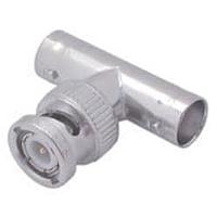 HUBER+SUHNER 43_BNC-50-0-1/133_NE ຕົວແປ RF - Tee ປລັກ BNC (ຜູ້ຊາຍ), ຈັກ (ຜູ້ຍິງ), ຈັກ (ຜູ້ຍິງ)