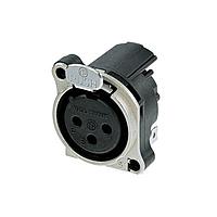 NEUTRIK NC3FBH2 ຮອບຮອງ 3 POS PANEL JACK XLR