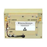 Fairview  FMAM5034F Medium Power Amplifier at 2 Watt Psat Operating From 800 MHz to 4.2 GHz with 31 dB Gain, 41 dBm IP3 and SMA