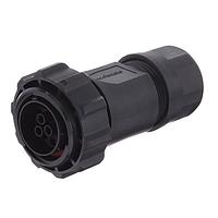 Amphenol SINE Systems RTS6BS18N103P03-TW ປຸກຕໍ່ຕ່າງ, 13 (10+3 Coax) ຕໍ່ຕ່າງ, ຜູ້ຊາຍ, ຂະໜາດປົກ 18, ຢາງຊິລິໂກນ, ມີກະກູ່ຢ່າງແຂງແຮງ