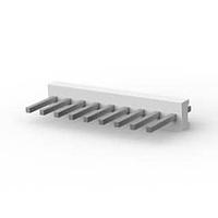 AMP Connectors - TE Connectivity 640383-9 ປຸກຮາງ FLAT HEADER STRT 9P Square post tin