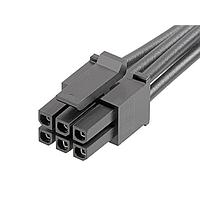 Molex 214755-2063 ສາຍກຳລັງ DC MICRO-FIT3.0 R-R 6 ວົງຈອນ 600MM Au