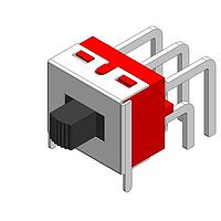 Dailywell 5MD3S102AM6QES ສະລາຍສະວິດ ON-OFF-ON DPDT