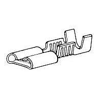 AMP Connectors - TE Connectivity 42510-1 (Mouser Reel) ປະຕູຮັບ 22-18 AWG .250 RCPT ມົນມົນ 1000