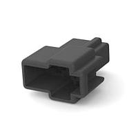 AMP Connectors - TE Connectivity 172129-2 ຝາປົກຫົວ Tab Housing RCPT CAP 2P F/H