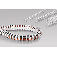 HellermannTyton 164-11008 ທ່ອສາຍແລະທາງຜ່ານສາຍ HelaDuct Flex10 Wiring Duct, 0.39" Dia., 19.7" Length, ບໍ່ມີການຕິດກັນ, PP, ສີຂາວ, 100/ctn