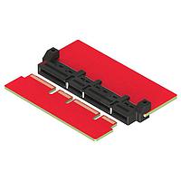 Molex 207263-6236 ຕົວເຊື່ອມຂອງກາດຂອງບັດມາດຕະຖານ ຕິດຕັ້ງຢູ່ກາງ 2.36mm 56ckt