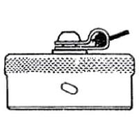 Amphenol Socapex RJFC7B ຝາກັບກັນຂອງກະດູກ Cap RJ45 Cat5e ສີດຳ