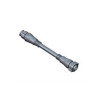 Amphenol LTW AB-AD05ML-ADFL-QDA05 Sensor Cables / Actuator Cables X-Lok, Mini Size, Plastic, 5A, 05 pins, Male Connector, Male Contact, Straight-to-Straight, Push Lock, Overmolded Double Ended, Length 500mm, IP68