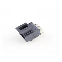 Molex 105313-1503 ຮອງສະໜອງສາຍແລະຮອງສາຍ NANOFIT HDR RA SGL 3CKT TIN BLK