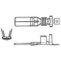 Yazaki 7114327302 Flat Terminal TERM 375 L M 9.5MM UNSLD
