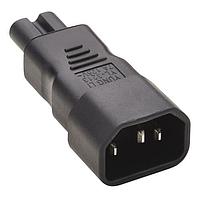 Tripp Lite P016-000 ອາແດບເຕີ C14 ເປັນ C7 ສາຍສະໜອງພະລັງງານ