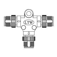 Amphenol LTW SS-050505-MMM-TS001 ຕົວເຊື່ອມຕໍ່ມິດຕຣິກຮູບວົງ ACC, SEN, A Code, T ADA W/O CB