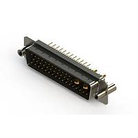 EDAC 627-43W2624-1T4 ຕົວເຊື່ອມຕໍ່ Mixed Contact D-Sub Connectors Vertical Combo Dsub