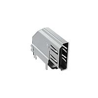 Amphenol Commercial Products G45AA19171083HR HDMI, Displayport ແລະ DVI Connectors HDMI2.1, A, Upright Dip, 15u"ທາງທອງ, H=16.4, ການຄຸມນິແກວດ້ວຍ Mylar, HDMI ID